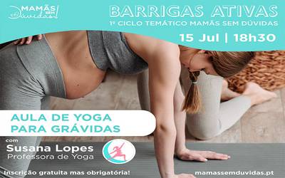 Workshop Online: Barrigas Ativas – Aula de Yoga