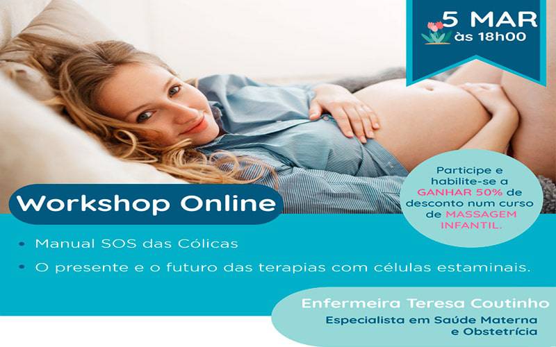 Workshop Online: Manual SOS das Cólicas Workshop Online: Manual SOS das Cólicas