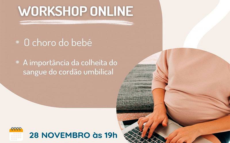 Workshop Online: O choro do bebé Workshop Online: O choro do bebé