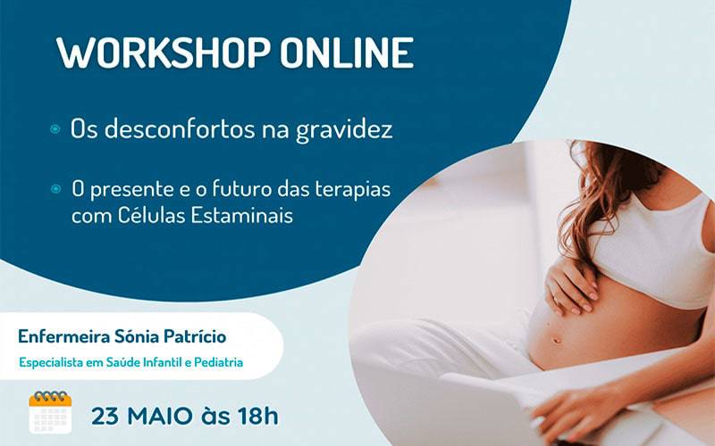 Workshop Online: Os desconfortos na gravidez Workshop Online: Os desconfortos na gravidez