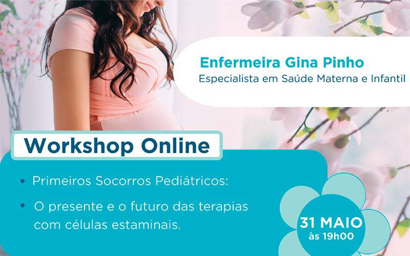 Workshop Online: Primeiros Socorros pediátricos tudo o que deve saber Workshop Online: Primeiros Socorros pediátricos tudo o que deve saber