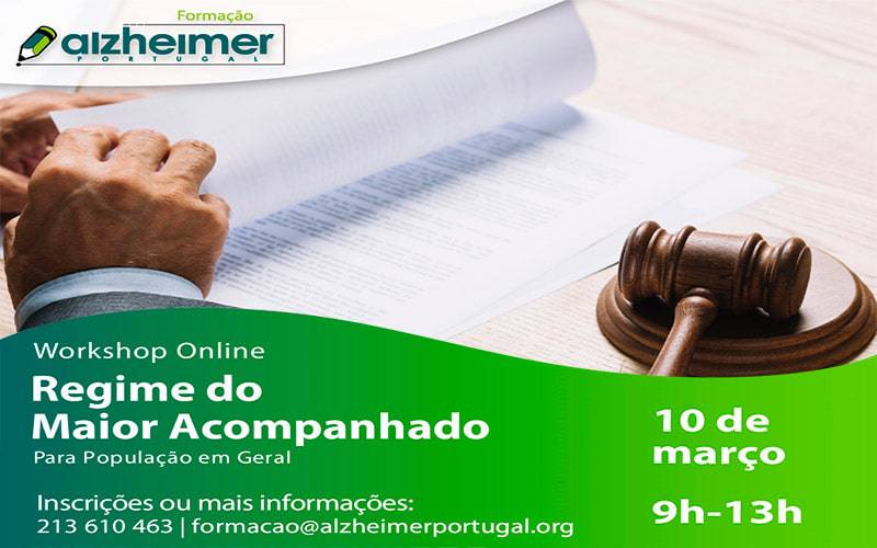 Workshop Online: Regime do Maior Acompanhado Workshop Online: Regime do Maior Acompanhado