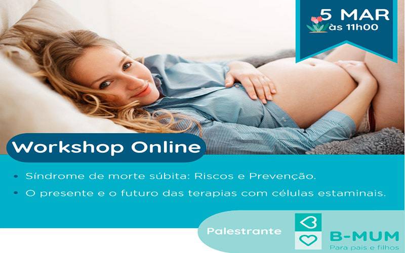 Workshop Online: Síndrome de morte súbita: Riscos e Prevenção Workshop Online: Síndrome de morte súbita: Riscos e Prevenção