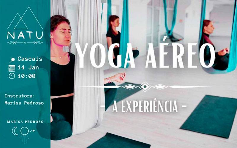 Yoga Aéreo - A Experiência