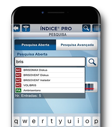 Pesquisa de medicamentos