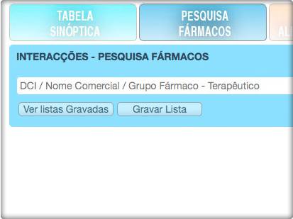 Interacções Medicamentosas Interacções Medicamentosas