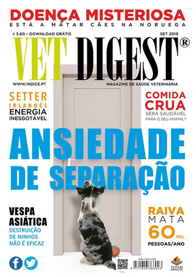 VD Set 2019 ‐ Ansiedade de Separação, Setter Irlandês, Raiva, Doença Misteriosa, Ninhos de Vespa Asiática.