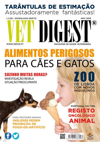 VD Nov 2019 ‐ Alimentos Perigosos para Animais, Tarântulas de Estimação, Fogo-de-artifício e os Animais, Solidão dentro de casa