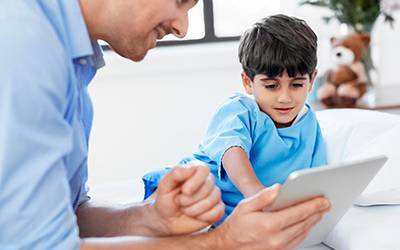 iPads têm efeito anestésico sobre crianças antes de cirurgias