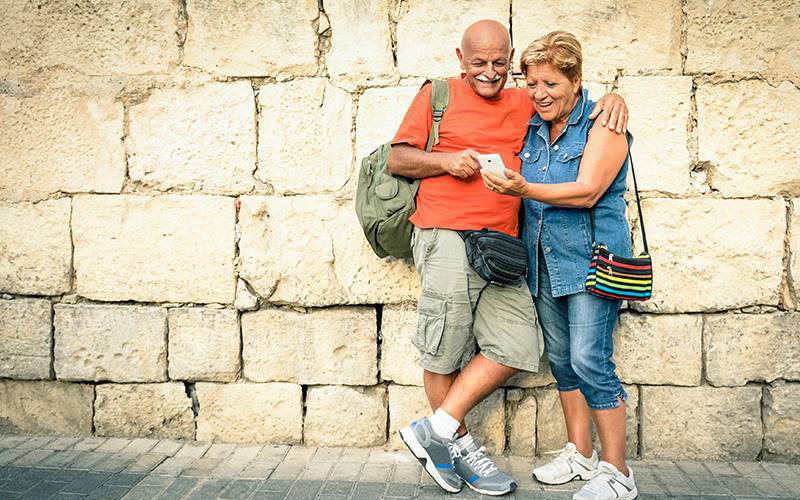 Viajar aumenta bem-estar e diminui ansiedade de idosos