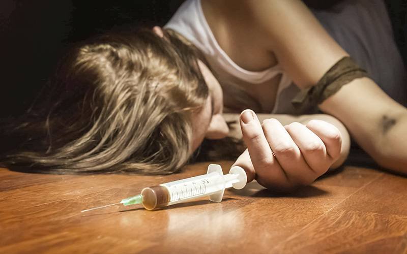 Mortes por overdose aumentaram 41% em 2017
