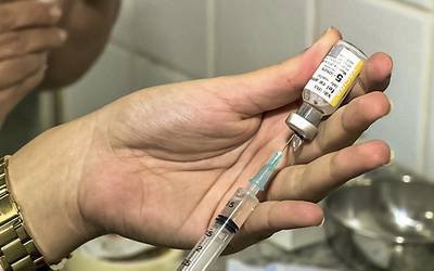 Imunização contra febre amarela recomendada em áreas de risco
