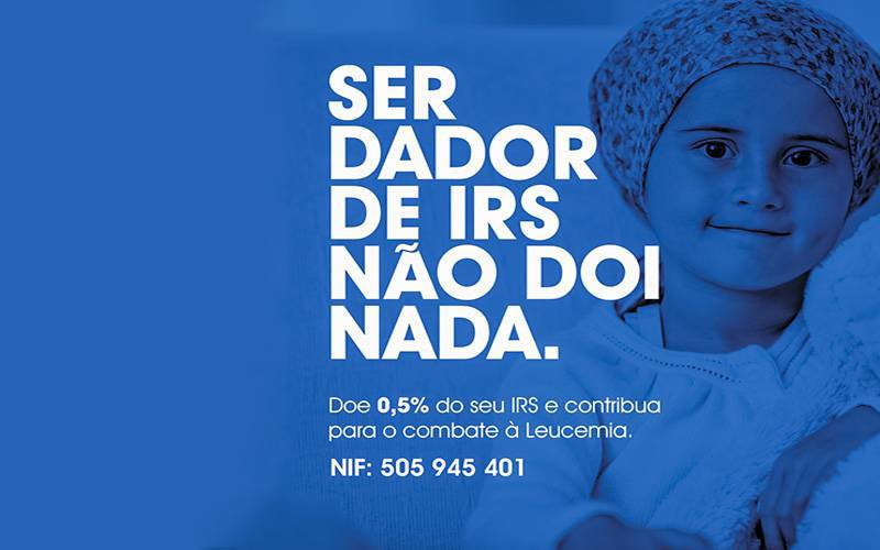 “Ser dador de IRS não dói nada” chama portugueses a combater leucemia
