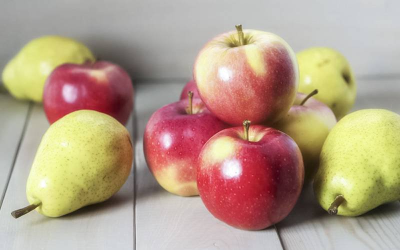 Peras e maçãs podem reduzir risco de desenvolver diabetes tipo 2