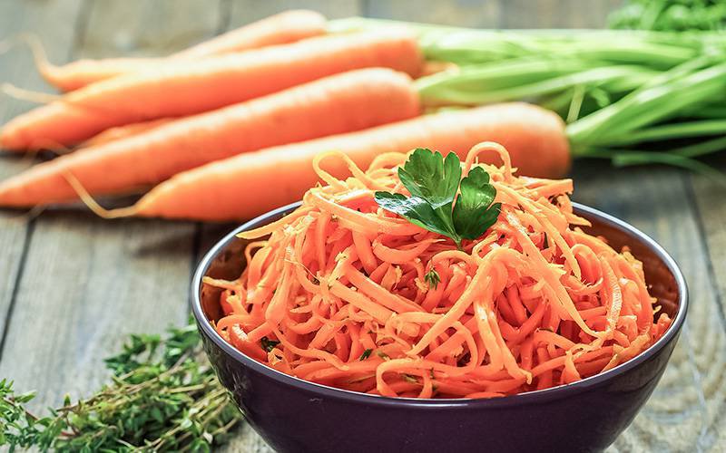 Consumo de cenoura pode ser benéfico para saúde
