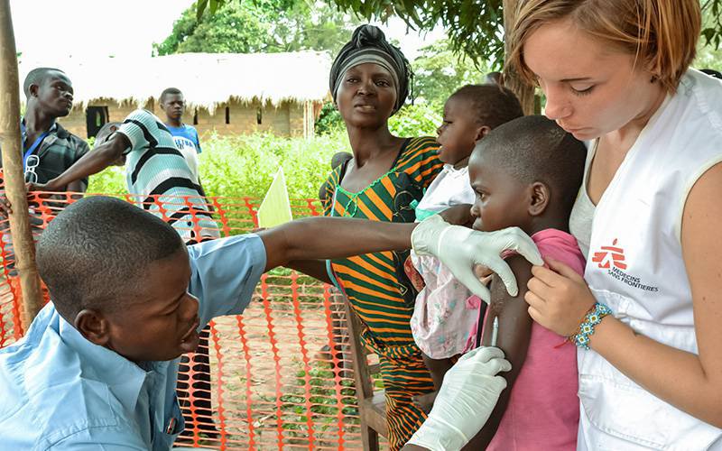 MSF advertem para agravamento do sarampo no Congo