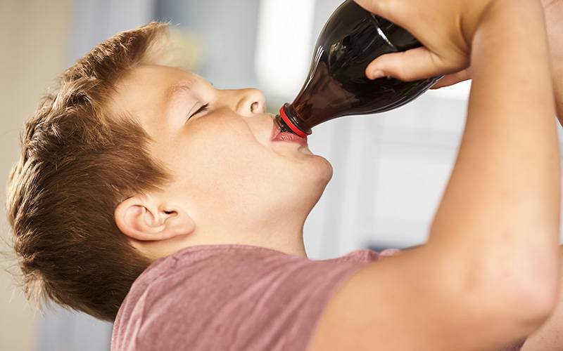 Bebidas açucaradas representaram 62% das vendas de bebidas infantis