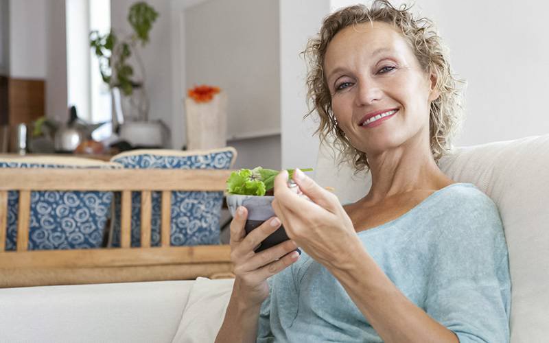Consumo de vegetais diminui sintomas da menopausa