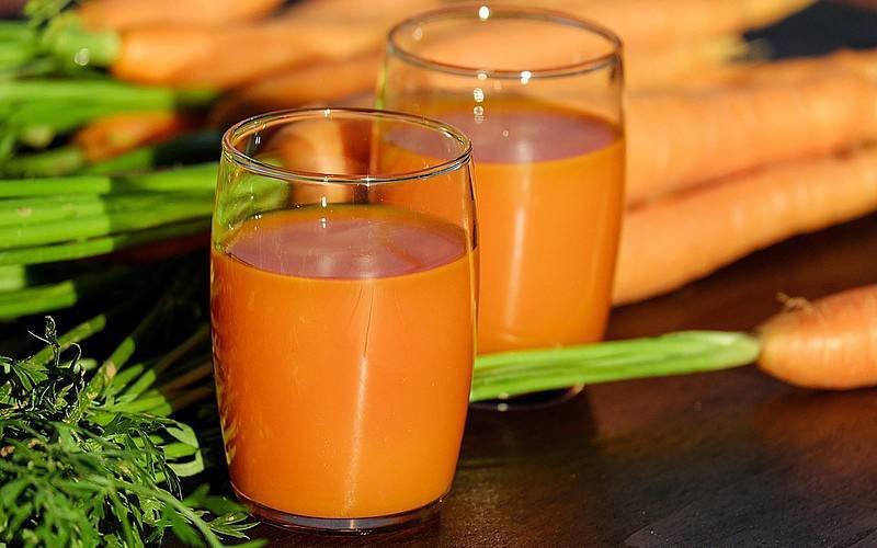 Sumo de cenoura e salsa ajuda a controlar apetite e ansiedade