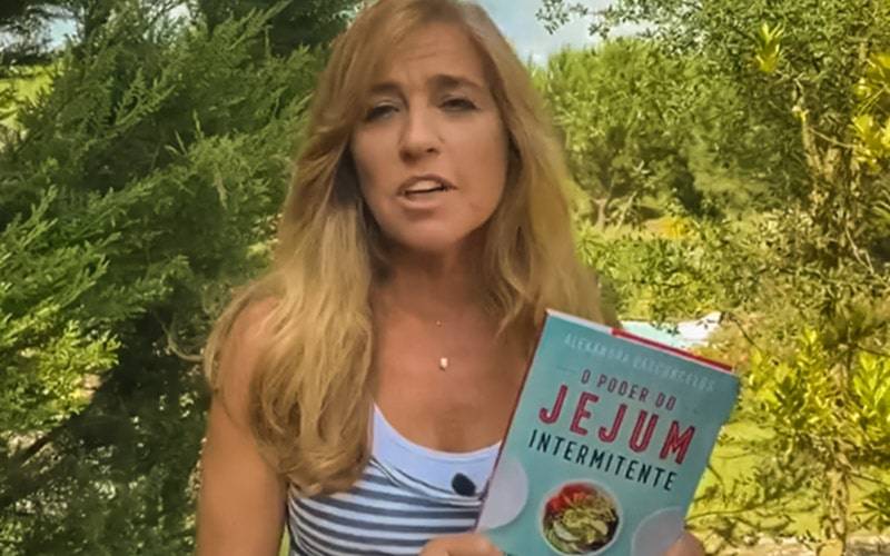 Autora do livro “O Poder do Jejum Intermitente” não é nutricionista