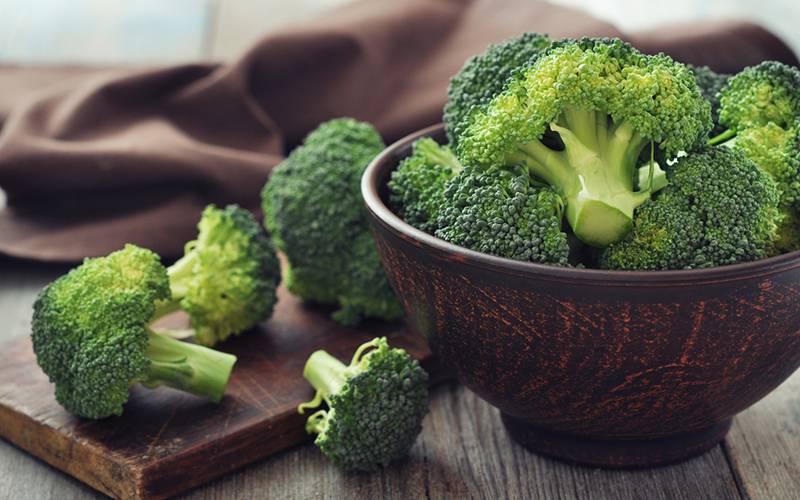 Brócolos fornecem nutrientes essenciais