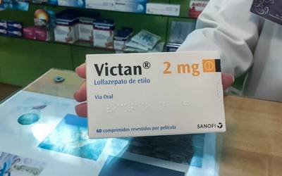 Fármaco Victan 2mg contra ansiedade indisponível no mercado
