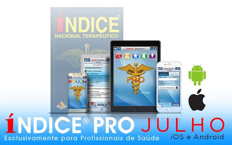 Lançada atualização de julho do ÍNDICE® 4Mobile PRO App