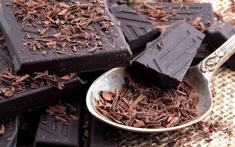 Chocolate negro contém grandes quantidades de polifenóis
