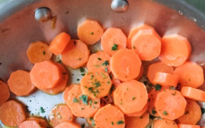 Cenoura cozinhada pode provocar reações alérgicas