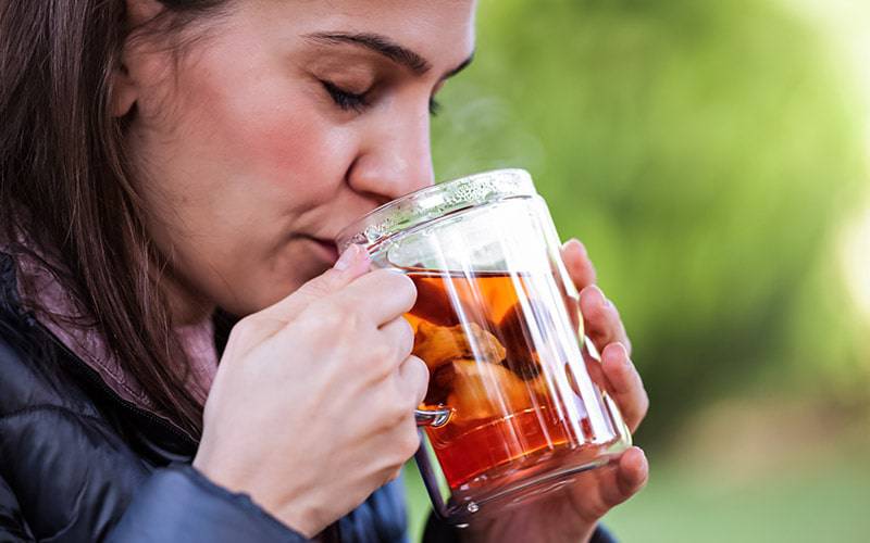 Chá açucarado pode promover má qualidade do sono