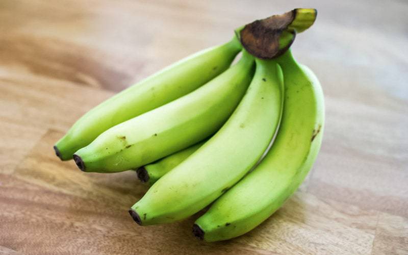 Consumo de banana verde pode causar obstipação