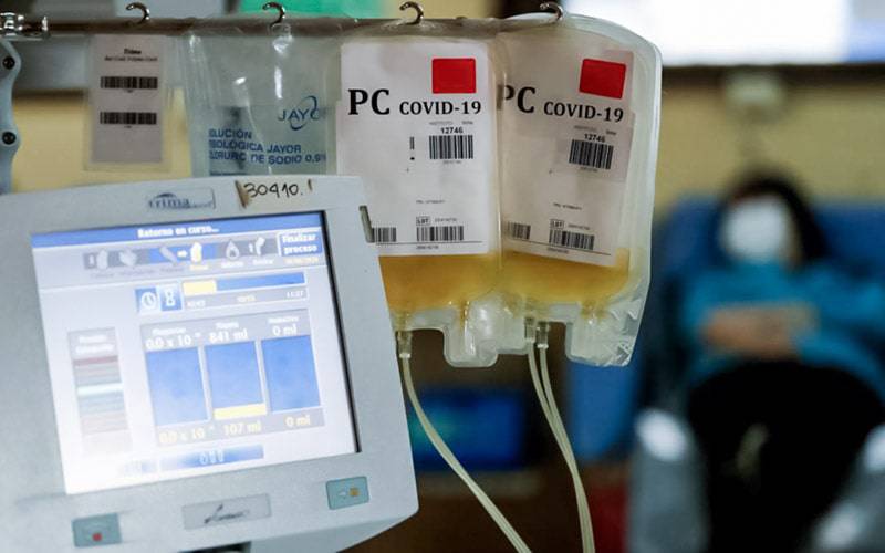 COVID-19: doentes recuperados podem inscrever-se para doar plasma