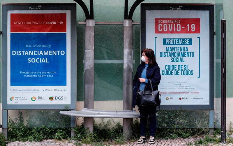 Pandemia: Portugal mantém situação de calamidade