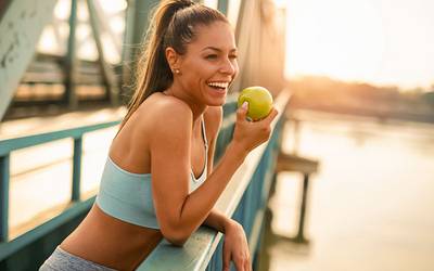 Frutas, vegetais e exercícios promovem felicidade