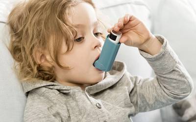 Crianças com asma em risco de ansiedade