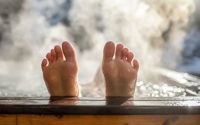 Um banho quente é um alívio temporário para a ansiedade