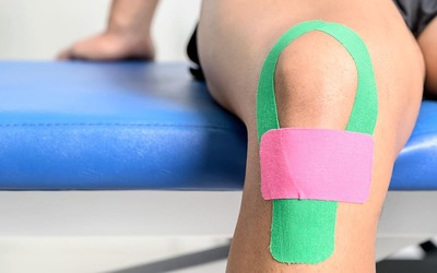 Desporto: sabe para que serve a fita adesiva neuromuscular?