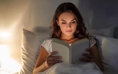 Pessoas que leem antes de dormir reduzem o stress em 68%