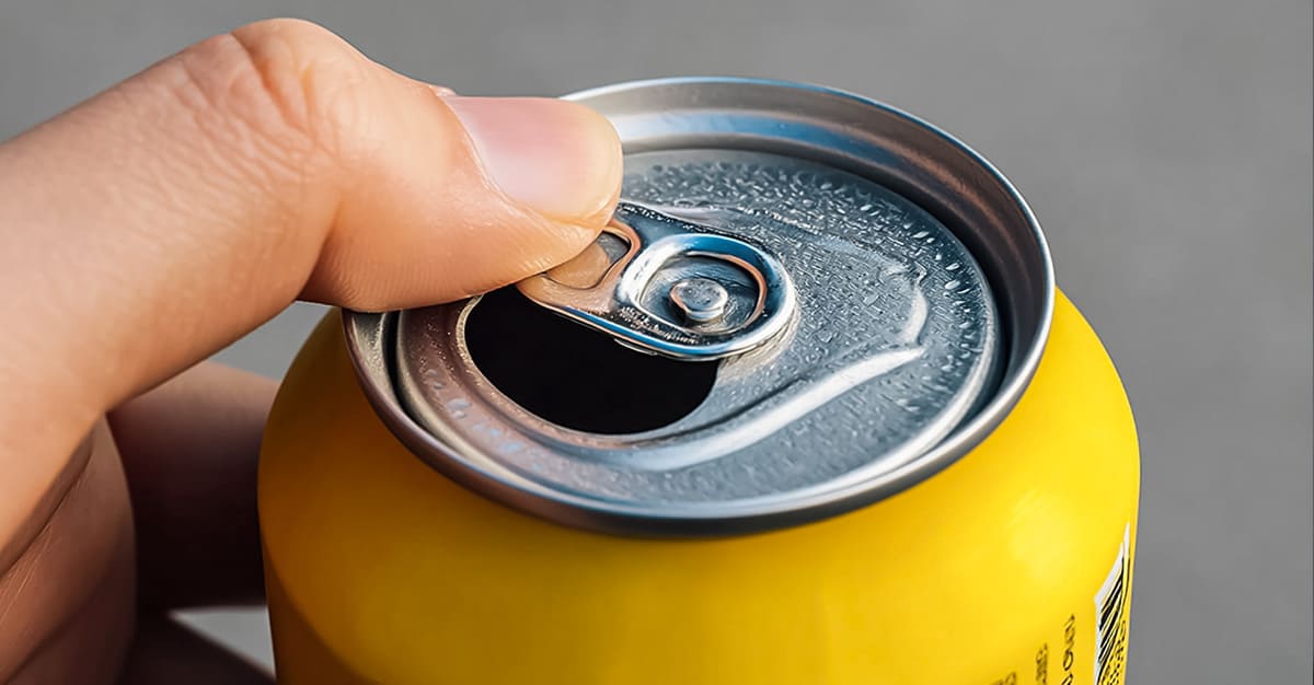 Notícias - Costuma limpar as latas antes de beber ou despejar o conteúdo?