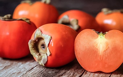 Dióspiro, uma fruta do outono com inúmeros benefícios