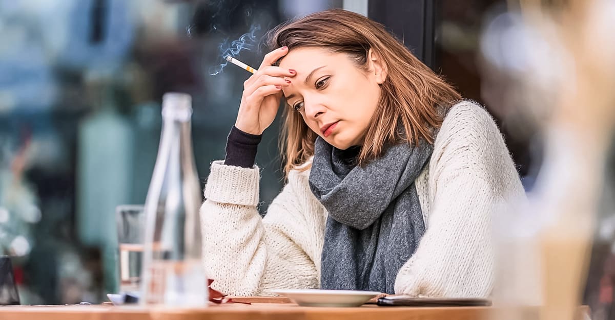 Notícias - Estudo confirma ligação entre tabagismo e depressão