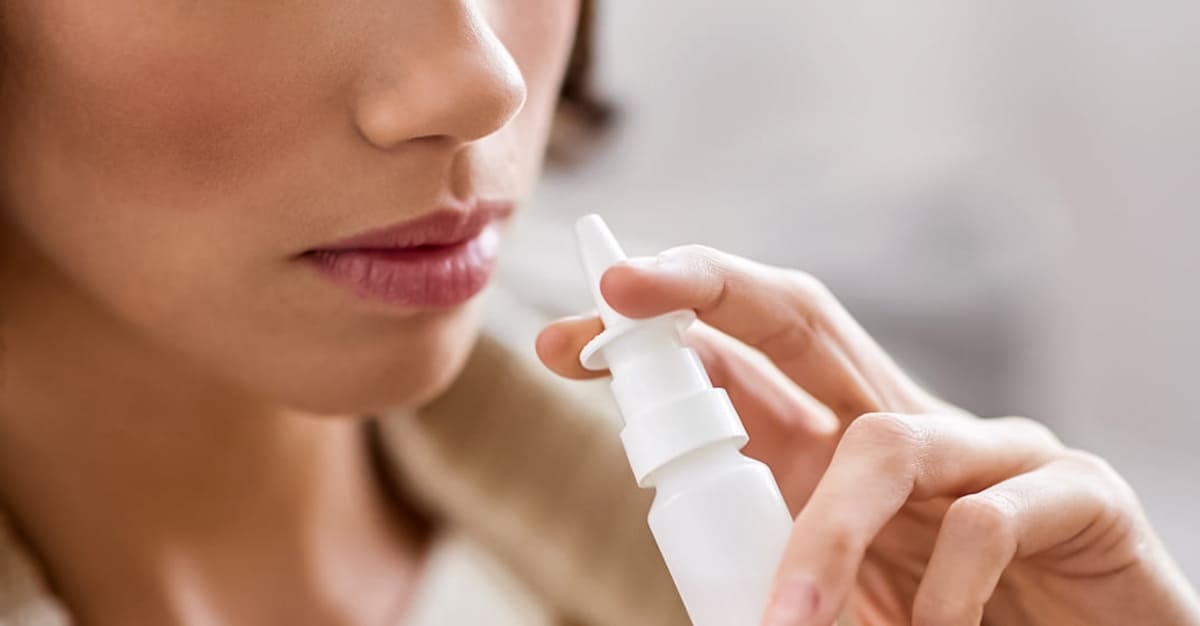 Notícias - Uso prolongado de sprays nasais tem riscos para a saúde
