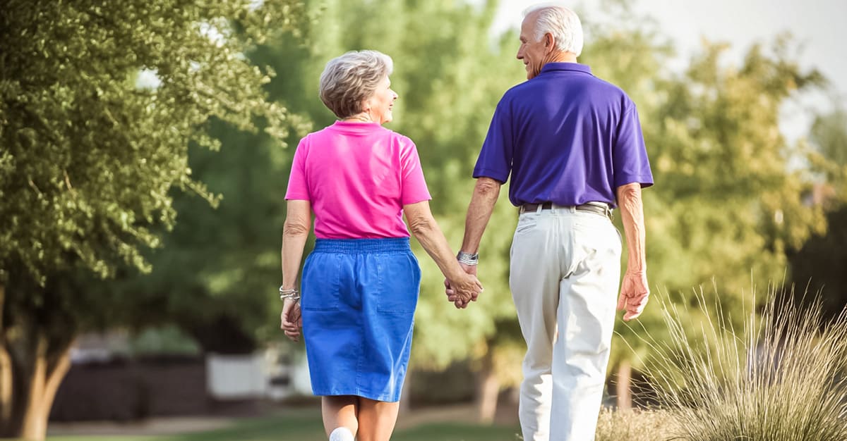 Notícias - Depois dos 60 anos número de passos diários recomendado muda