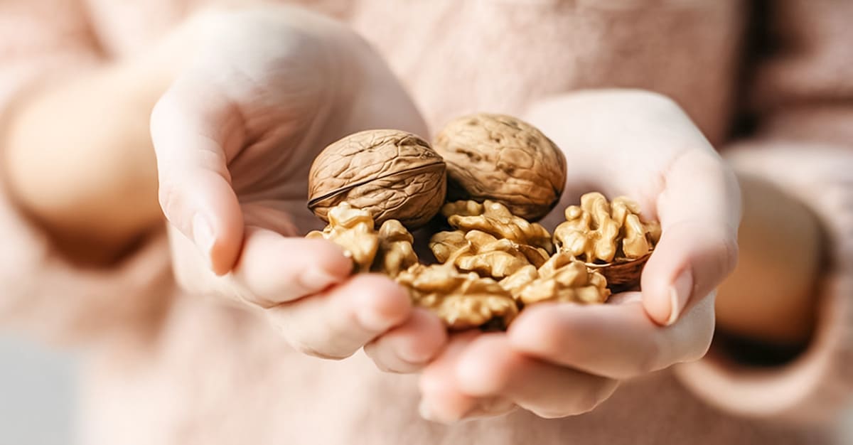 Notícias - Consumir nozes diariamente melhora saúde do coração e do cérebro
